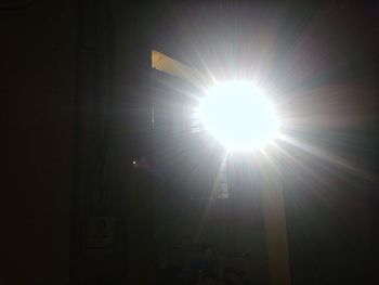 Low angle view of sun