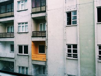 Full frame shot of residential building