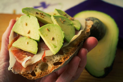 Close-up of food in plate