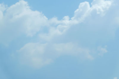 Low angle view of clouds in sky