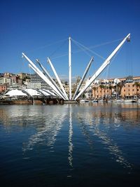 Cranes at harbor