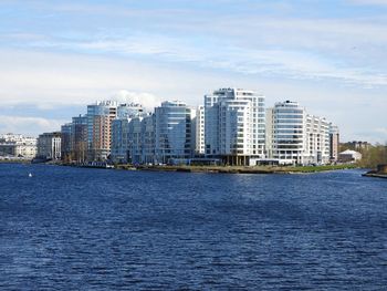 Buildings in distance