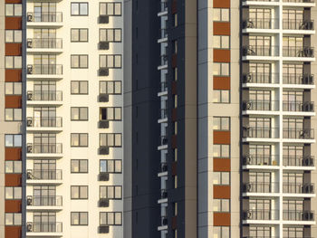 Full frame shot of modern building in city