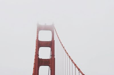 Low angle view of bridge