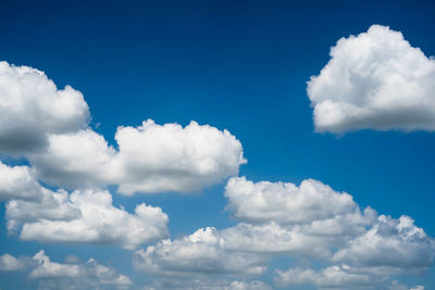 Low angle view of clouds in sky