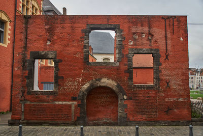 Exterior of old building