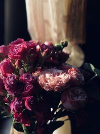 Close-up of rose bouquet