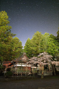 Scenic view of house