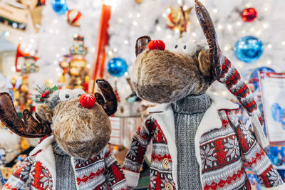 Close-up of christmas decoration