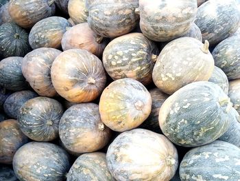 Full frame shot of onions for sale at market stall