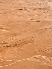 Full frame shot of sand dune