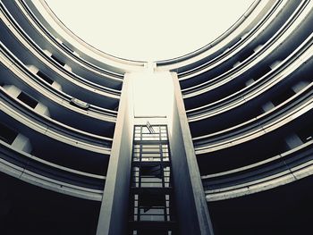 Low angle view of modern building