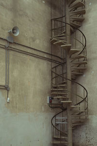 Staircase in old building