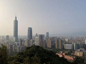 Modern buildings in city against sky
taiwan taipei taipei101