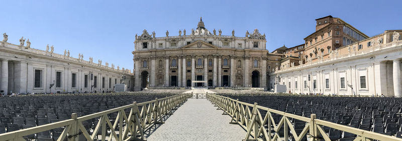 View of historic building against sky