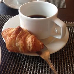 Close-up of cup of coffee