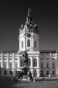 View of buildings against sky in city