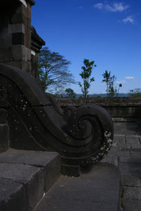 Built structure against blue sky