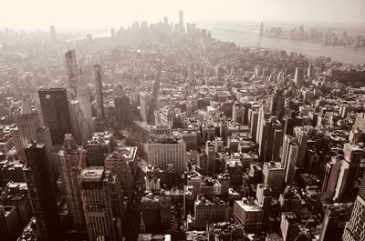 Aerial view of a city