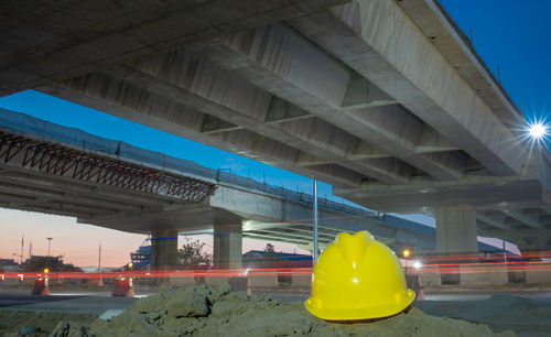 View of bridge in city