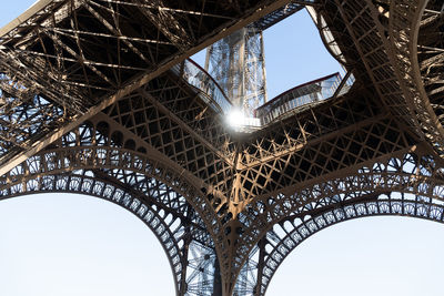 Low angle view of arch bridge