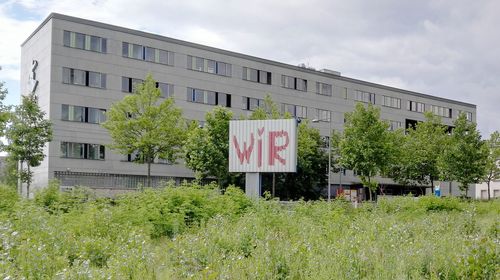 Buildings in city