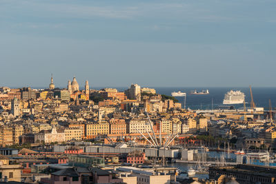 Cityscape against sky