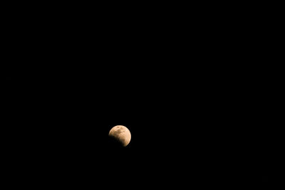 Scenic view of moon at night