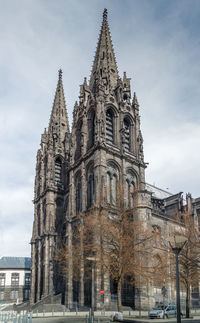 Low angle view of building against sky