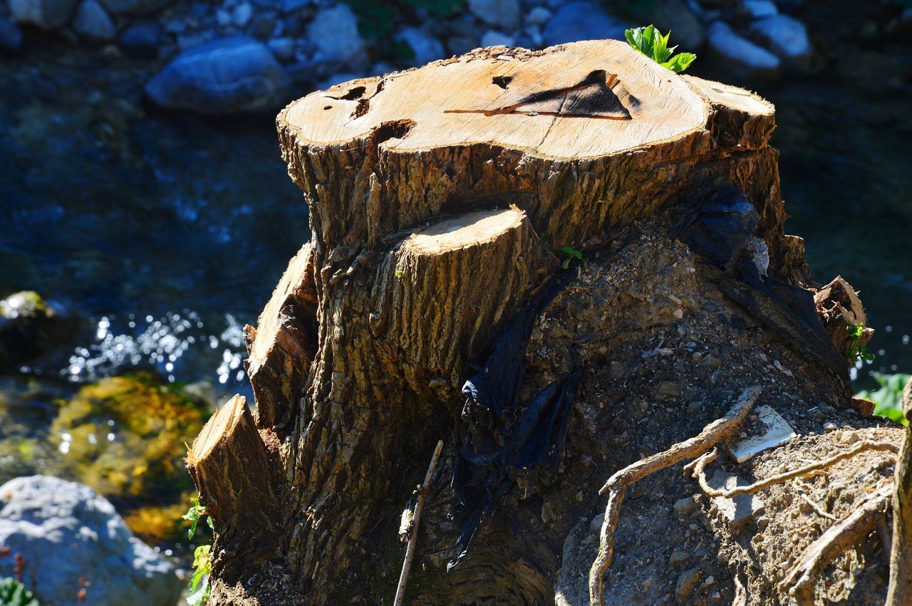 CLOSE-UP OF ROCKS ON ROCK