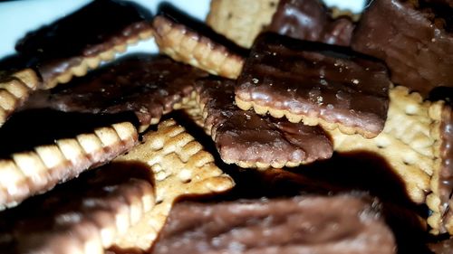 Close-up of food in plate