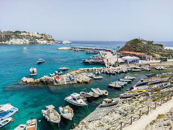 Wonderful sea and nature on the tremiti islands in puglia