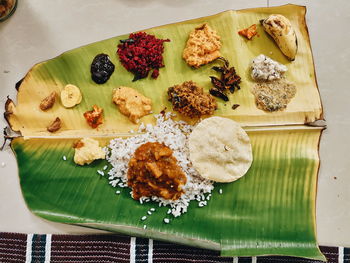 Traditional kerala food