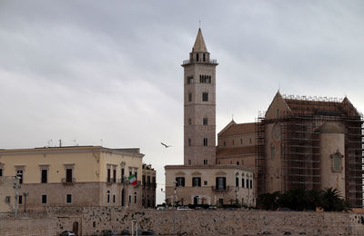 Low angle view of church against sky