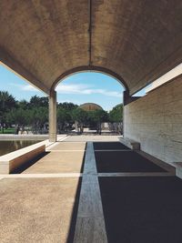 View of trees against sky