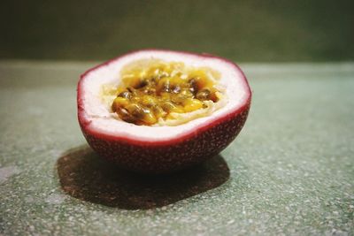 Close-up of fruits on table