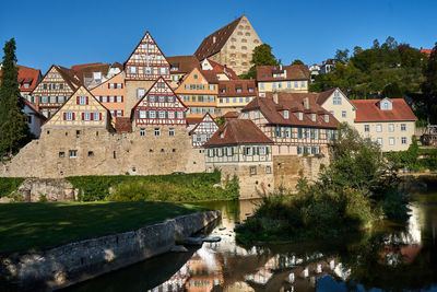 View of buildings in city