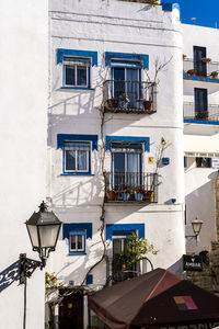 Old town of peniscola, castellón is a major tourist attraction on the spanish mediterranean coast.