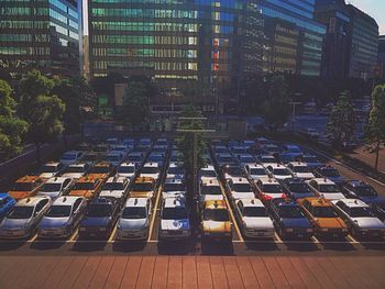 View of buildings in city