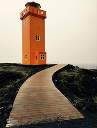 Built structure against clear sky