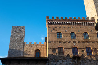 City of san gimignano in early morning, tuscany