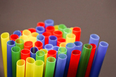 Close-up of colorful balloons