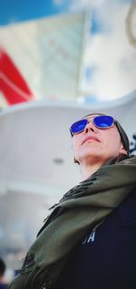 Close-up of sunglasses