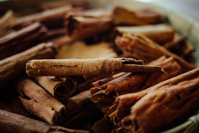 Close-up of rusty machine part