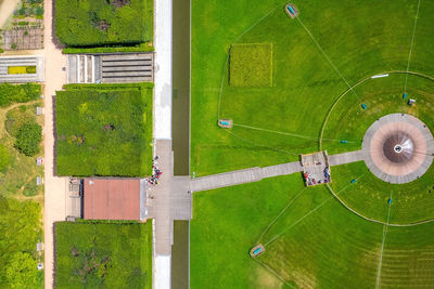 View of soccer field