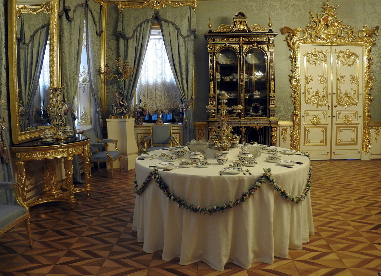 TABLE AND CHAIRS IN TEMPLE