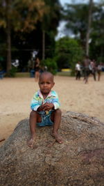 Full length portrait of boy