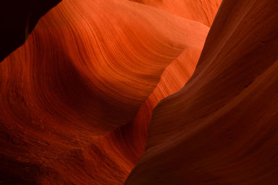 Rock formations at canyon