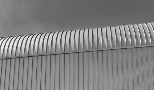 Low angle view of bridge against sky