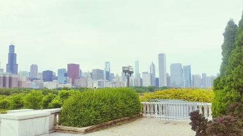 Skyscrapers in city